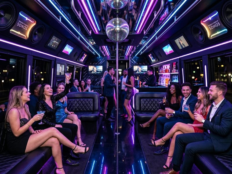 Party Bus Interior